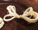 チーズでできたリボン作り方1写真