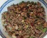 赤身肉そぼろ（血管ダイエット食795）作り方1写真