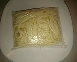 簡単☆旨い☆さば缶とキムチの焼きうどん作り方2写真
