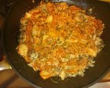 簡単☆旨い☆さば缶とキムチの焼きうどん作り方5写真