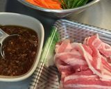 スタミナ肉野菜丼作り方1写真