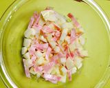 レンジで野菜ジュースのミネストローネ作り方2写真