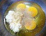 お弁当にも♪マヨペッパー玉子焼き✿作り方1写真