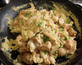 ふわっとろな親子丼になりました。作り方8写真