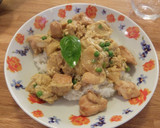 ふわっとろな親子丼になりました。作り方9写真