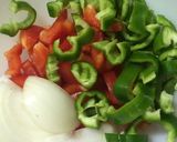 ピーマンとひき肉の中華炒め作り方2写真