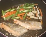 鮭のカレークリームソース作り方2写真