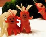ウインナー でアート作り方5写真