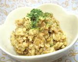 くるみ納豆とふんわり玉子♪作り方6写真