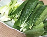 ■簡単 エビと青梗菜の中華風シチュー■作り方1写真