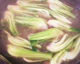 ■簡単 エビと青梗菜の中華風シチュー■作り方4写真