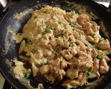 ふわっとろな親子丼になりました。作り方7写真