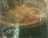黒卵焼きと色とりどり野菜いため作り方4写真