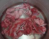 牛すじ肉のどて煮作り方1写真