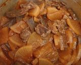 牛すじ肉のどて煮作り方8写真