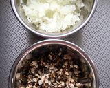 ♡チーズオムレツの肉味噌ソースがけ♡作り方4写真