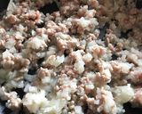 ♡チーズオムレツの肉味噌ソースがけ♡作り方6写真