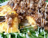 ♡チーズオムレツの肉味噌ソースがけ♡作り方15写真