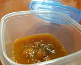 レンジ＆タッパーdeざっくり作る梅ジャム作り方5写真