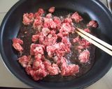 チェダーチーズのチーザミートパフェ♡作り方4写真