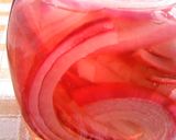 甘酸っぱい♪ピンク色の紫たまねぎの漬物作り方3写真
