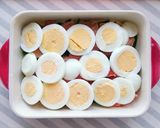 鮭と卵とほうれん草のチーズソースグラタン作り方8写真