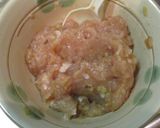 冷たく冷やして 大根の鳥そぼろあんかけ作り方1写真