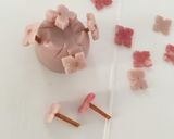キャラ弁・デコ弁のおかず☆ミニ あじさい作り方4写真