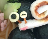キャラ弁のおかず☆ちくわで簡単かたつむり作り方8写真