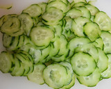 簡単☆料亭の味☆胡瓜とワカメの酢の物作り方5写真