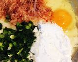 簡単♬小麦粉なしのふわふわ♡ねぎ焼き作り方1写真