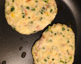 簡単♬小麦粉なしのふわふわ♡ねぎ焼き作り方3写真