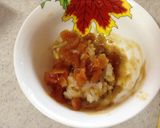 福神漬け入り焼き納豆カレー作り方2写真
