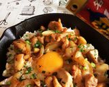 スキレットでNeo親子丼作り方8写真