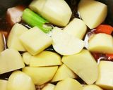 炊飯器で豚肉と野菜の角煮作り方1写真