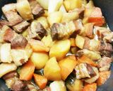 炊飯器で豚肉と野菜の角煮作り方4写真