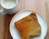 ＨＢで、牛乳たっぷりカフェオレ食パン✿作り方5写真
