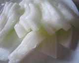 冬瓜メインの春雨スープ作り方1写真