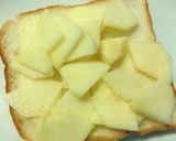 サクっとCheeza✫甘塩りんごトースト作り方3写真