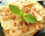 サクっとCheeza✫甘塩りんごトースト作り方6写真