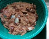 葉酸をとりましょう「鶏もつ煮」作り方1写真