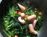 ほうれん草とミックスベジの巣ごもり風作り方4写真