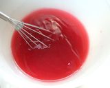 カシスくずもち♪５分で作って冷やすだけ！作り方4写真