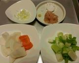 ベジ♪鶏団子と常備野菜のスープ作り方1写真