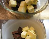 柚子ママレード入りのチョコレートケーキ作り方8写真