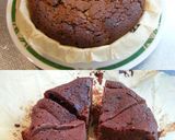 柚子ママレード入りのチョコレートケーキ作り方14写真