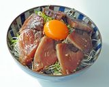 漬けかつおとスプラウトのヘルシー丼作り方5写真