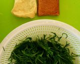 おかひじきのおひたし作り方1写真