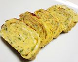 厚焼き卵☆しらすと青海苔のふっくら卵焼き作り方3写真