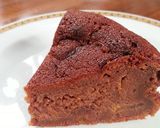 柚子ママレード入りのチョコレートケーキ作り方15写真